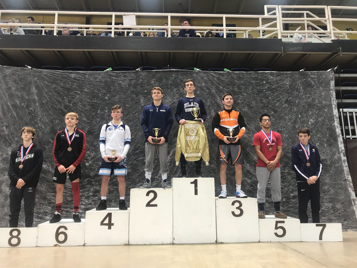 113lb Champion! Miller of @blair_wrestling // @flowrestling #EverybodyWrestles #NatPrepWrestle #NationalPreps #ChampionsLiveDifferently
