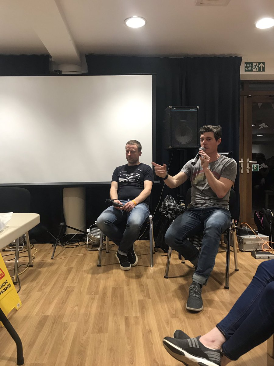 marathontalk's tweet photo. Interview time #RunCamp2019 https://t.co/S58ktQdW3U