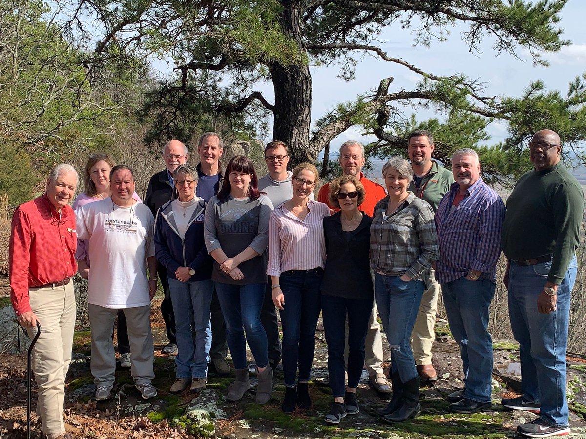 stmarkslr's tweet photo. Our 2019 vestry was at Camp Mitchell this weekend for their retreat. They spent time dreaming, discussing and praying for Saint Mark’s ministries in the coming year. We are grateful for their willingness to serve our community! #lovesaintmarks https://t.co/USMqYCO0Eu