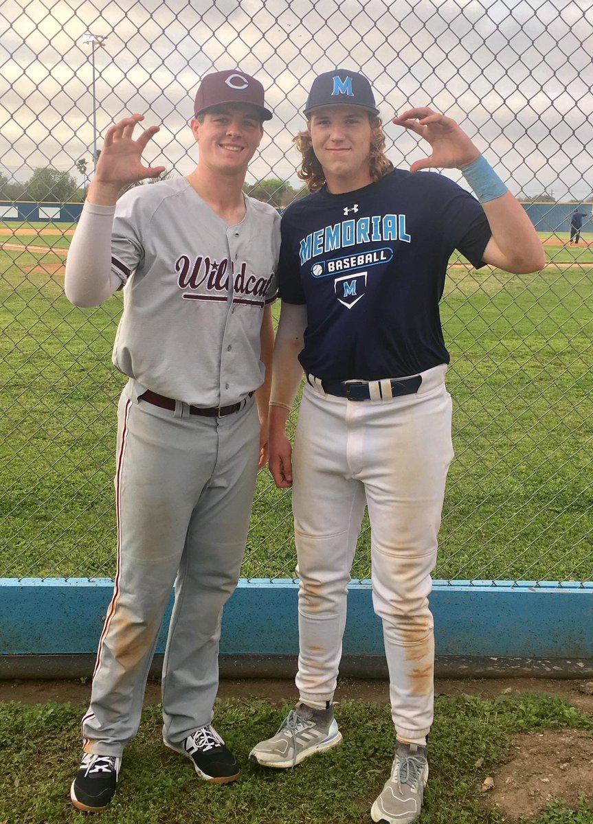Shout out to our McAllen Memorial AP student and Baylor Baseball commit Caleb Hollis and his future teammate at the McAllen tourney! <a href="/BaylorBaseball/">Baylor Baseball</a> <a href="/Pride_Mustangs/">Pedro Alvarez, Jr.</a> <a href="/MustangBeisbol/">Mustang Baseball</a> <a href="/Calebhollis13/">Caleb hollis</a> <a href="/hambletonoliver/">Hambleton Oliver</a>