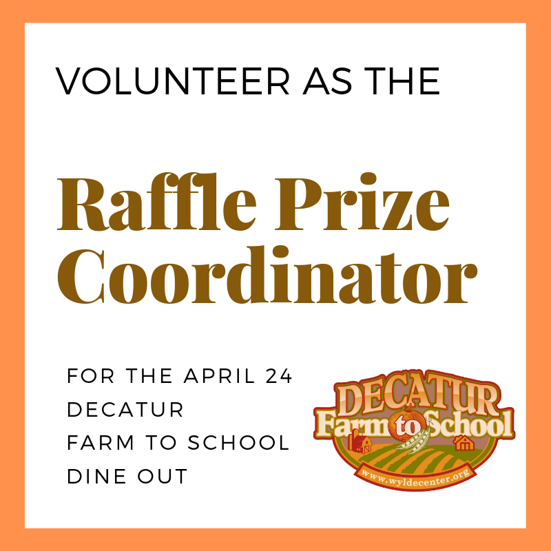 DF2S is seeking 1 or more volunteers to coordinator donations for the April 24th Dine Out raffle. Duties include emailing past donors, soliciting new donors, and coordinating prize pick up.