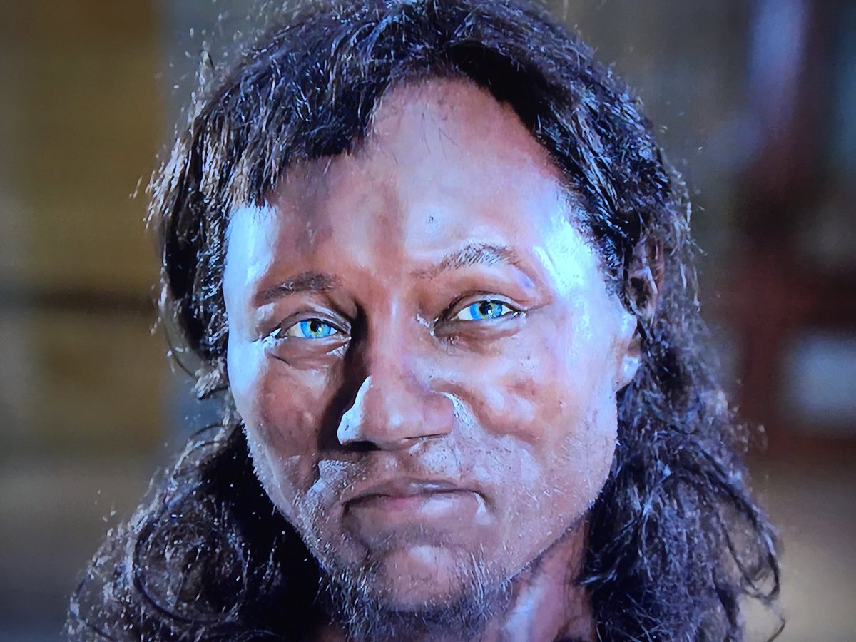 Ku_Nyathi's tweet photo. The #firstBrit 10 000years #CheddarMan Western European hunter gatherer https://t.co/CYAqxZ6tFr