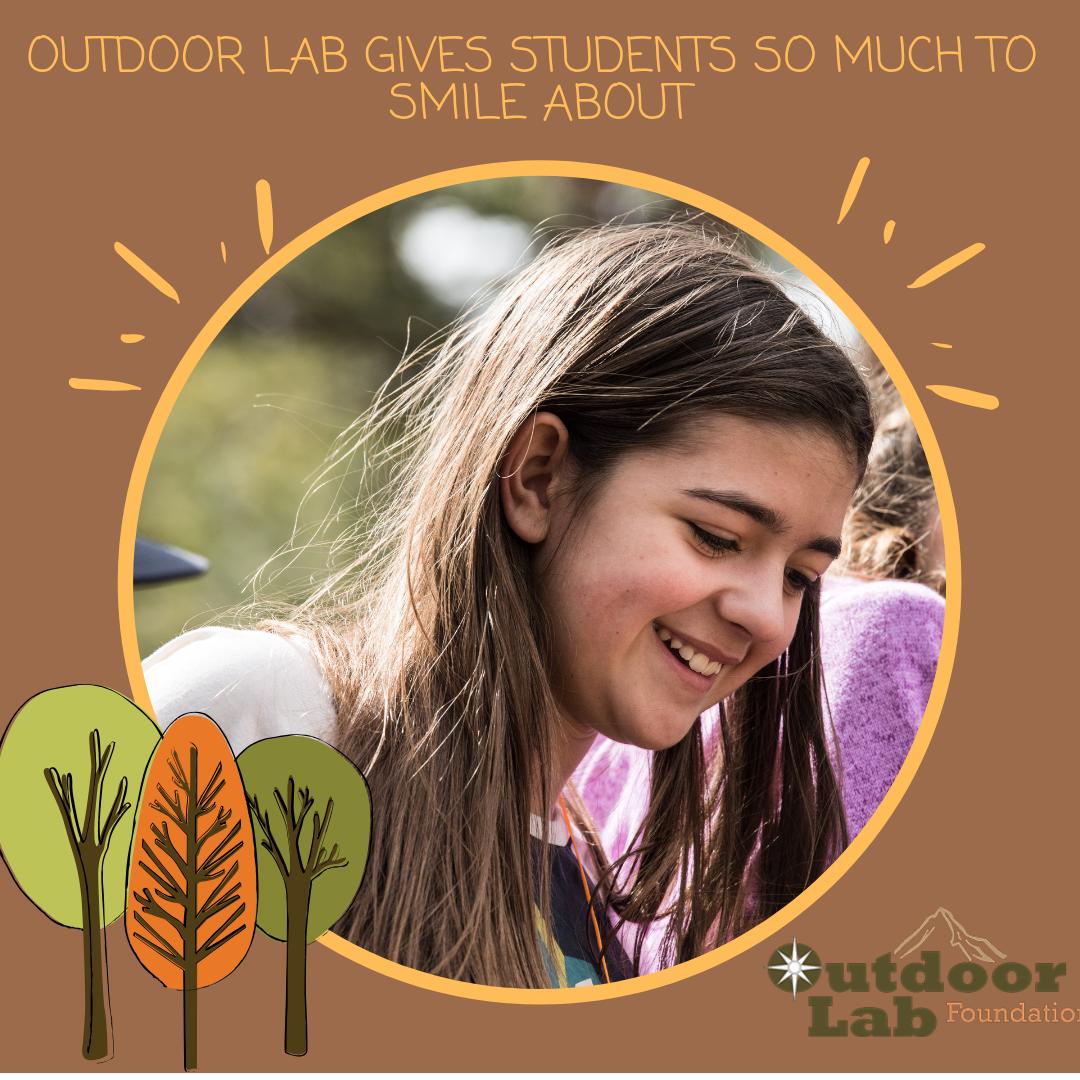 OutdoorLabFound's tweet photo. Over 7,000 students and high school leaders are involved with Outdoor Lab each year. Thank you for supporting their smiling faces!
#outdoorlabfoundation #7000happycampers https://t.co/gD1O5Q2sFd