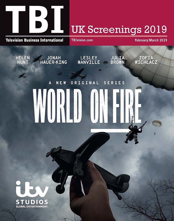 TBImagazine's tweet photo. Read TBI's UK Screenings 2019 issue. This is the definitive guide to the #UKScreenings, featuring #bbcshowcase, plus what's hot from #UK #distributors including @itvstudios, @all3media_int, @CineflixRights, @TVFInt, @FremantleHQ &amp; more. https://t.co/K2MpfFveSi https://t.co/4W6UYHntZX