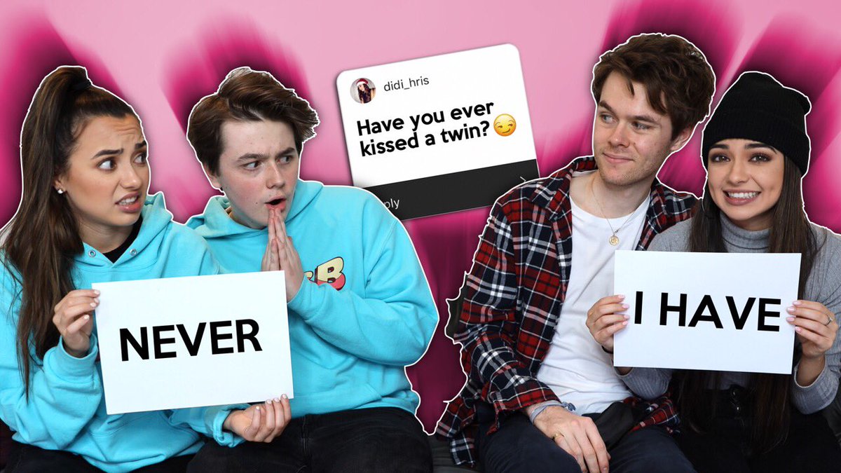 HarrisonWebb97's tweet image. RT FOR A DM 

NEVER HAVE I EVER w/ @MerrellTwins 

⬇️
youtu.be/Csvt0XOcw0A
⬆️

😮