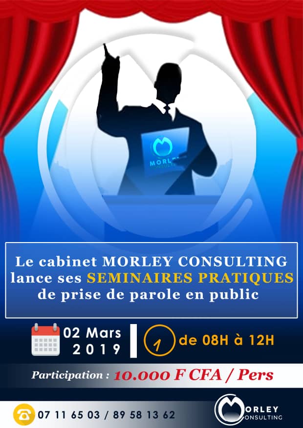 Morleyconsulti1's tweet photo. Nous méritons tous une standing ovation
Au moins une fois dans notre vie...
MORLEY CONSULTING démarre ses SÉMINAIRES PRATIQUE de Prise de Parole en Public 
Samedi 2 mars de 8h à 12h
INSCRIVEZ VOUS MAINTENANT 

https://t.co/NZhiirT8eD https://t.co/bIoH4twb95