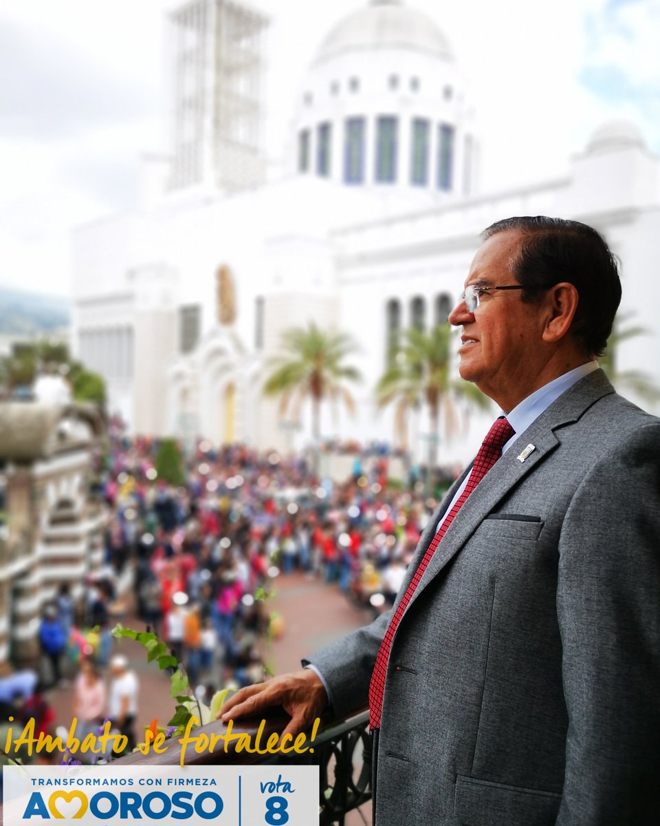Un saludo lleno de amor a la Tierrita Linda ❤️
Invito a todos los ciudadanos ambateños y a nuestros hermanos turistas a estar pendientes de todas las actividades que están preparadas para festejar a nuestra hermosa ciudad ♥️💙❤️💙 #ElAlcaldeDelPueblo  #AmbatoSeFortalece
