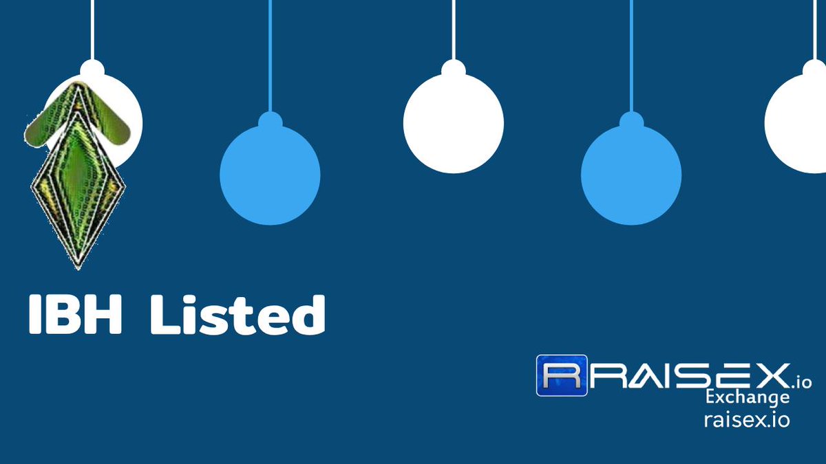 We are glad to inform that IbitHub #IBH is listed in raisex with this pair raisex.io/trade/IBH_BTC  go to trade now <a href="/coingecko/">CoinGecko</a> <a href="/CoinCodex/">CoinCodex</a> <a href="/coinpaprika/">CoinPaprika 🌶️</a> <a href="/CoinMarketCap/">CoinMarketCap</a> <a href="/LiveCoinWatch/">Live Coin Watch • Live Crypto Analytics</a> <a href="/goplayonline/">iBitHub</a>