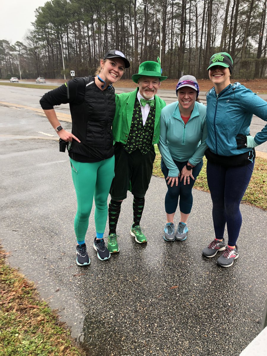 twinjamom's tweet photo. Last 20 miler of @ShamrockOn season β
Iβm not going to lie- it was wet, cold, windy and miserable. Iβm so thankful for the @JandARacing training team for getting me out of bed to finish the last long run! Itβs taper time! πππΌβοΈππ½ββοΈ #trainjanda #liveloverun #ShamrockOn https://t.co/BRsVFcUGXt