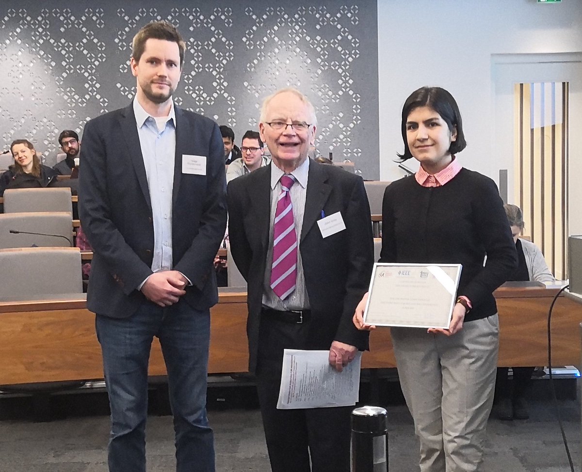 KasparAlthoefer's tweet photo. Congratulations to @h_wurdemann and his team for winning two best poster prizes at the 2019 #IEEE #UK&I #RAS #conference and 2019 #IFToMM UK MO #conference. https://t.co/JE3XBBAKhd