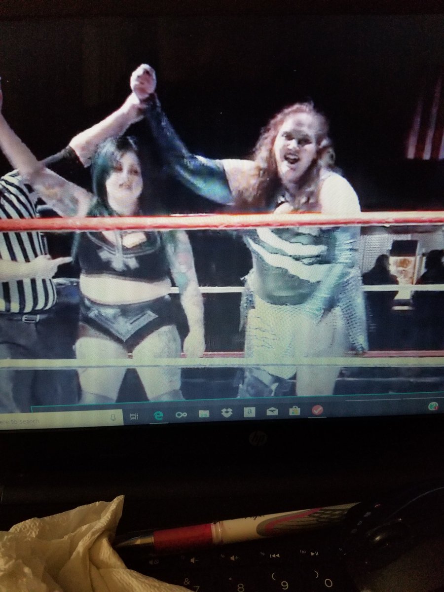 djswagerfic's tweet photo. Match 5 was straight up war as #BCAD picks up the win over #reunited 🌊💫 @TerraCalaway @hvrlow_ @ashley__vox @Oceanea__  @WWRProWrestling #Widowmaker always great to see @tctapes in action @indiewrestling https://t.co/TNaYrjTs3X