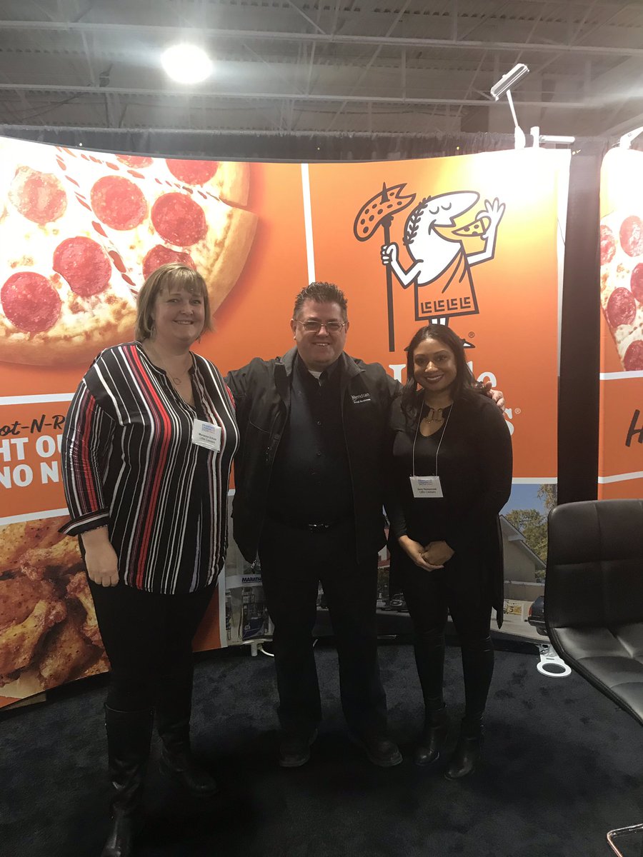 jeffthomas2014's tweet photo. #MeridianCreditUnion #CFA Attending CFA Franchise Show at MCC in Toronto.  Visited great franchise brands like Little Caesars Pizza.  Have you considered Meridian for your banking and finance needs? Contact Jeff at Jeff.thomas@meridiancu.ca https://t.co/s0EG77herL