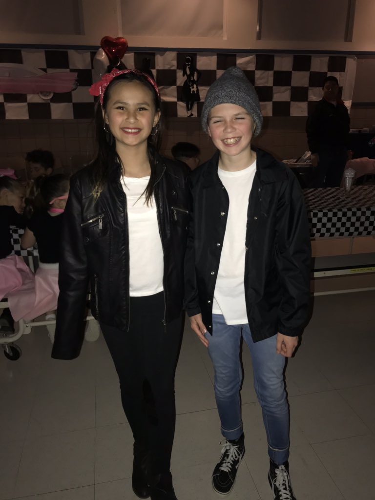 aspenelem's tweet photo. Aspen’s Annual Sock Hop hosted by our wonderful PFA was a blast! #AspenPride #ShakeRattleRoll🎵🎶 https://t.co/PMLn4uWTKI
