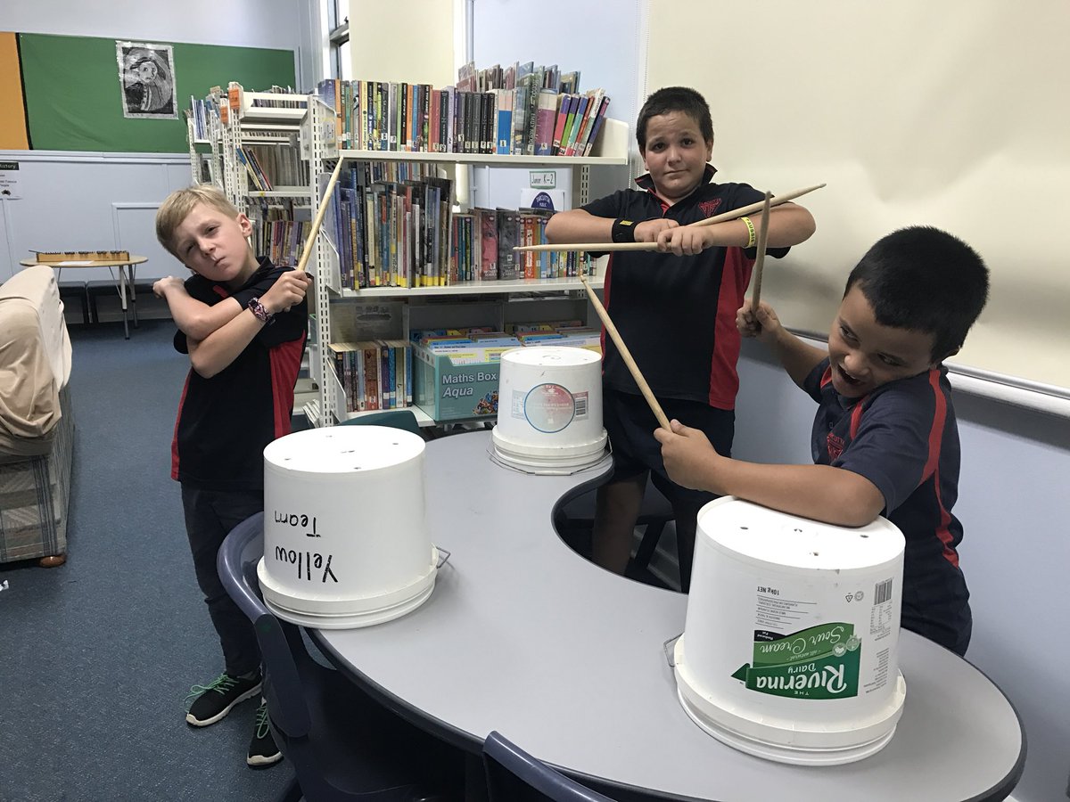 kirrilee_post's tweet photo. My favourite part of this week was watching the students have their first drumming lesson. https://t.co/Yo2IxRHs2B