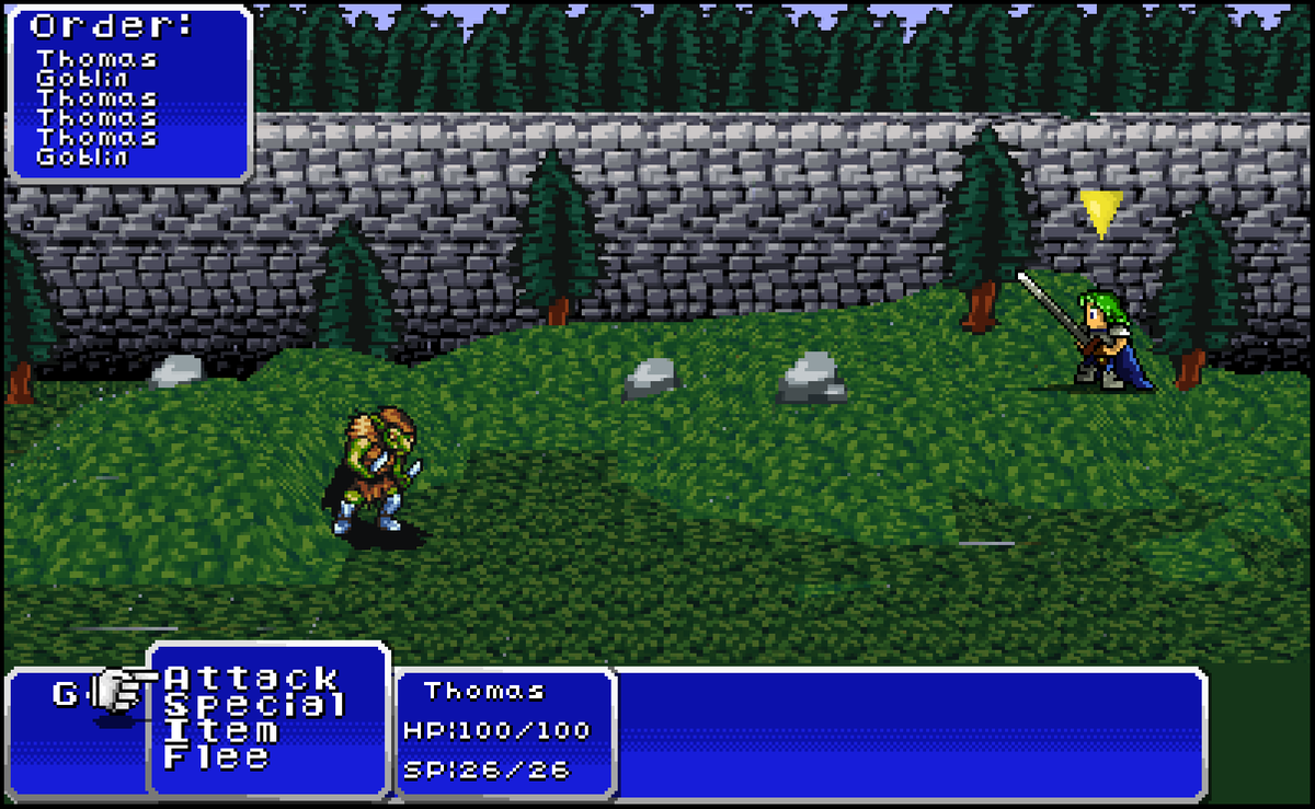R3troVertigo's tweet photo. Working on a new battle background with @JestanPixels. #ScreenshotSaturday to show this off. I think it looks great and we are going to expand/refine it. What does everyone think? https://t.co/MTEKyBJE52