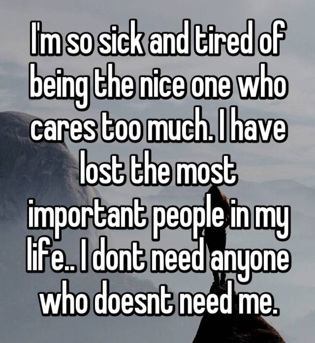 leepiper66's tweet photo. #tooniceformyowngood #caretoomuch #whocaresaboutme #gotmyownback https://t.co/fgos6Eoh4X