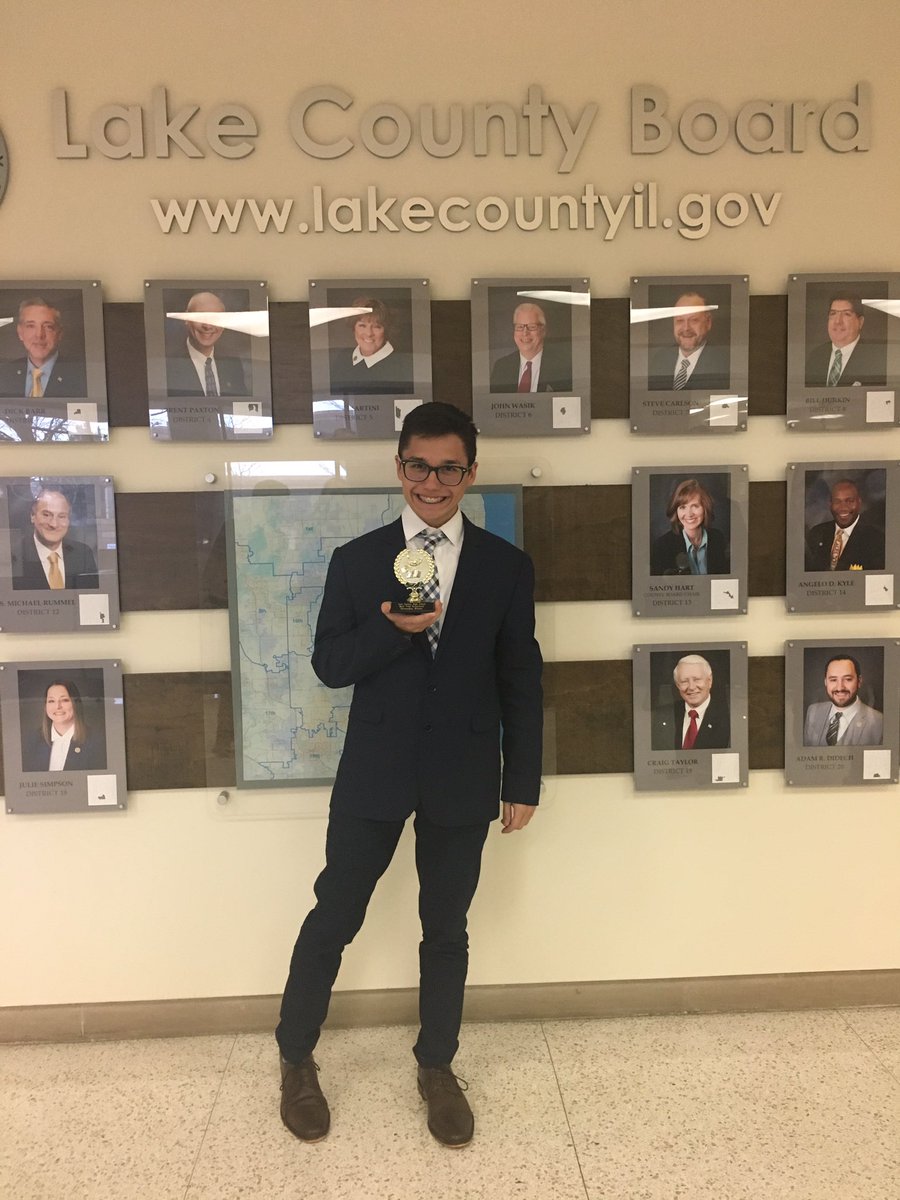 Congrats to Landon and Destiny for their Best Witness Awards!