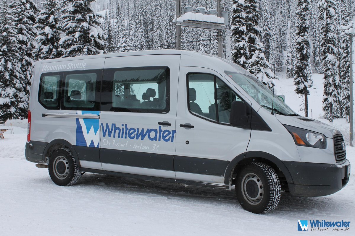coldsmokepowder's tweet photo. Need a lift to #Coldsmoke2019? We have shuttles running from #NelsonBC to @WH2O. Visit https://t.co/VpWYJsQIyb for scheduling and pick-up locations! https://t.co/CuYRTiupxN
