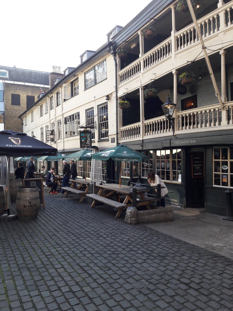 scousegothic's tweet photo. Doing research for a new book today. Visited 'The George Inn' in Southwark, London. Frequented by Dickens and Shakespeare. #vampires #gothic #horror #indiebooks #indieauthor 
Soon to be frequented by a vampire called, Edward Jago.
@PromoteHorror @NonprofitHorror @PromotionHorror https://t.co/oUFEqt49lB