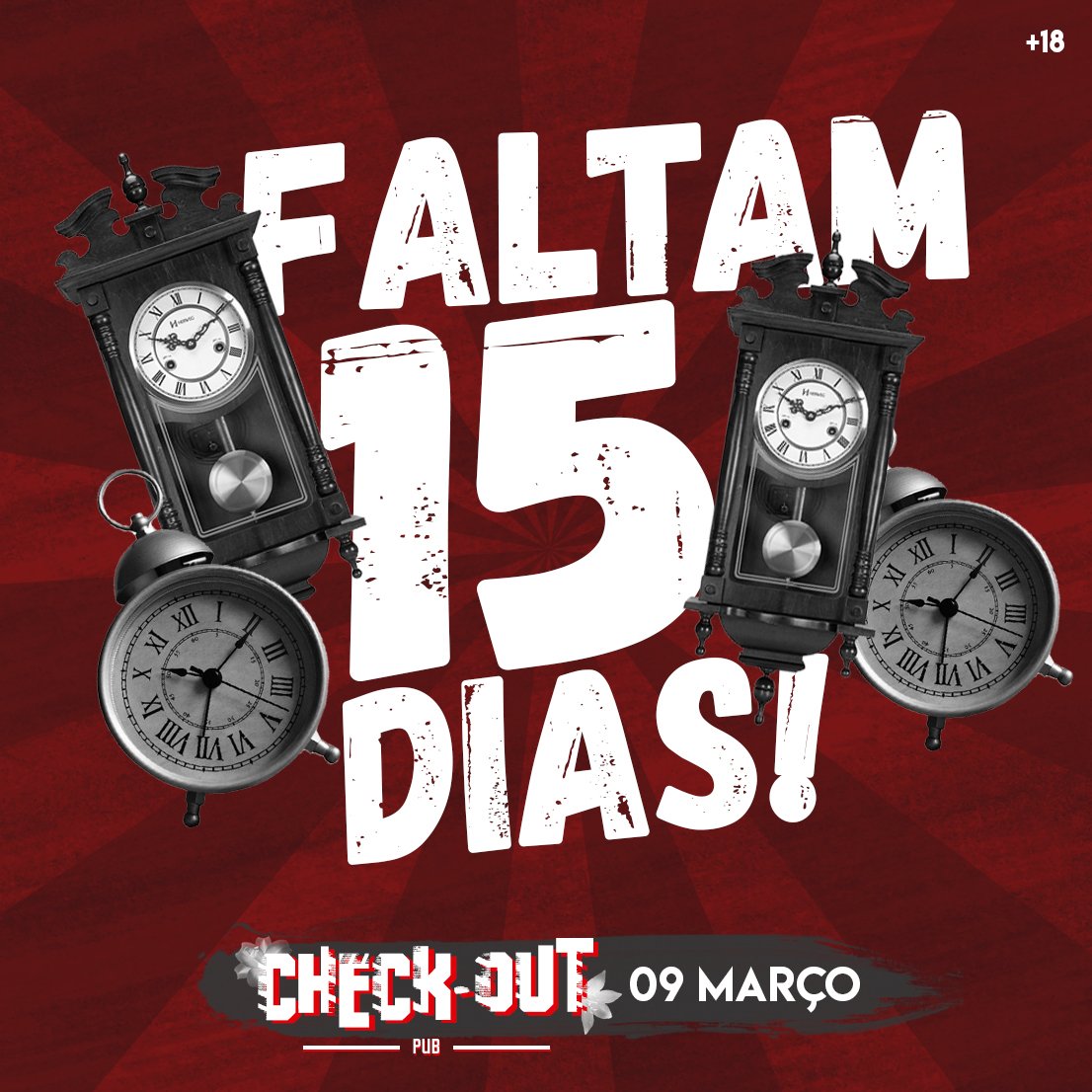 Check_out_Prod's tweet image. FALTAM 15 DIAAAS!🚨
.
.
Garanta sua entrada logo!
Lembrando que lá no dia 09 de março na portaria do evento, não serão vendidos ingressos.
.
.
Vendas⬇:
Diretamente com nossos comissários
(@Porrayan1 / @Lolitacomvodka / @beffudido)
.
.
#Checkoutpub
#15dias