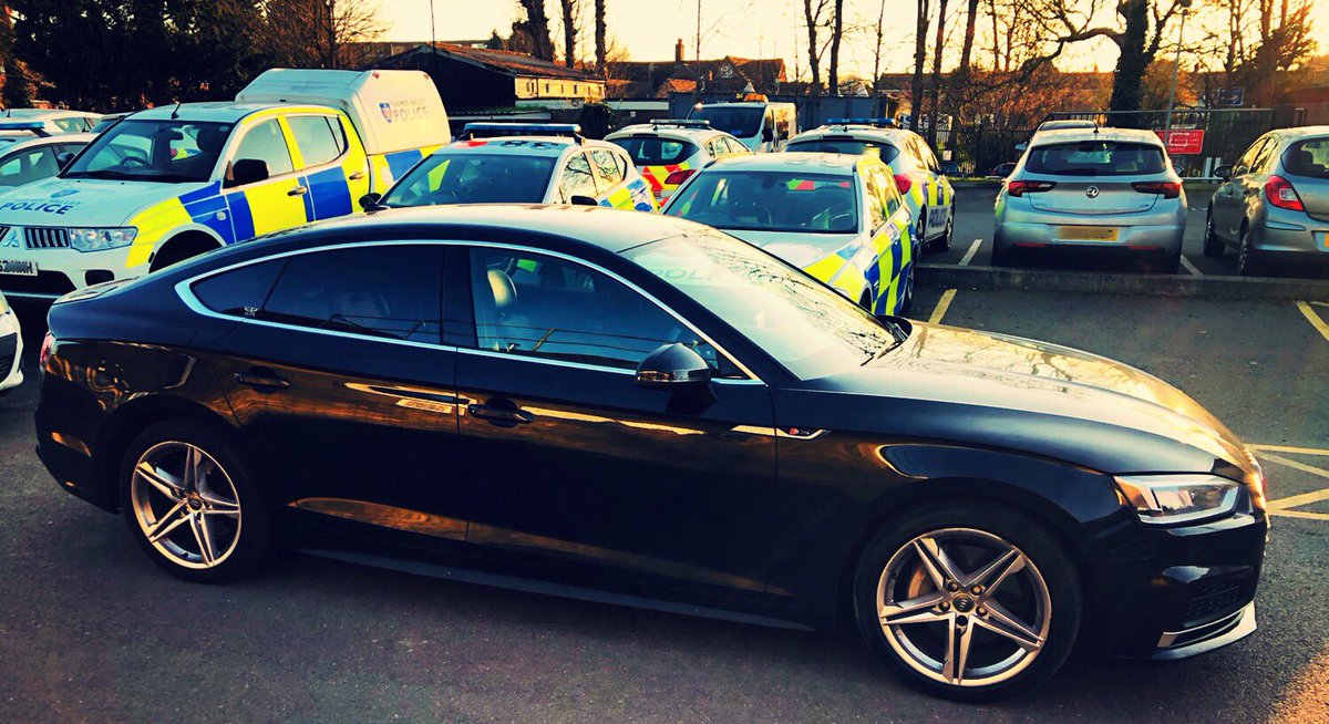 TVP_Bucks's tweet photo. #Team4 have seized this 67 plate Audi A5 S Line from Gatehouse Way this afternoon. 

The driver was arrested for being concerned in the supply of Class B, cannabis. Unsurprisingly to him he was also reported for driving without insurance. #pointsdontmakeprizeshere

#P2473 #P2167 https://t.co/YiQihBMjak