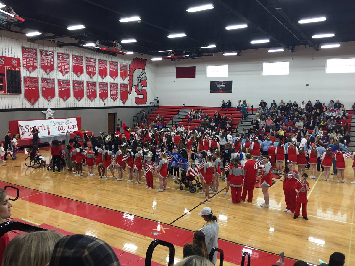 ChuckSincere's tweet photo. Congratulations to the Springfield Sparkles cheer team and all the others that helped make this day special. It was a day that made my heart happy. Thank you. https://t.co/nrzI5gbXcr