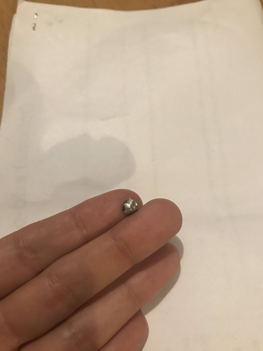 charzhall84's tweet photo. @marksandspencer we purchased these today. There was a chuck of metal inside one of the sweets. My husband bit on it. Luckily teeth all ok. Thought I had better make you aware incase it’s part of the machine that makes them that’s broke. If needed I have pics of the back too https://t.co/cB6kQ1pVJy
