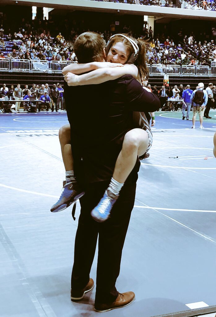 Two 5th place finishers for Glenn!!! Mea Mohler &amp; Maddi Hill!! So proud of our Grizzlies for all their hard work and dedication!!! Amazing Grit!! #AllInForGlenn