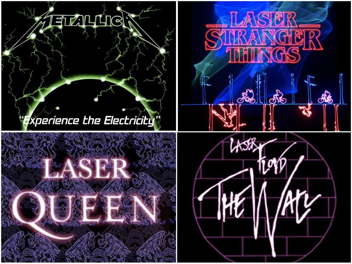 Laser Music Show: Stranger Things (NEW) 