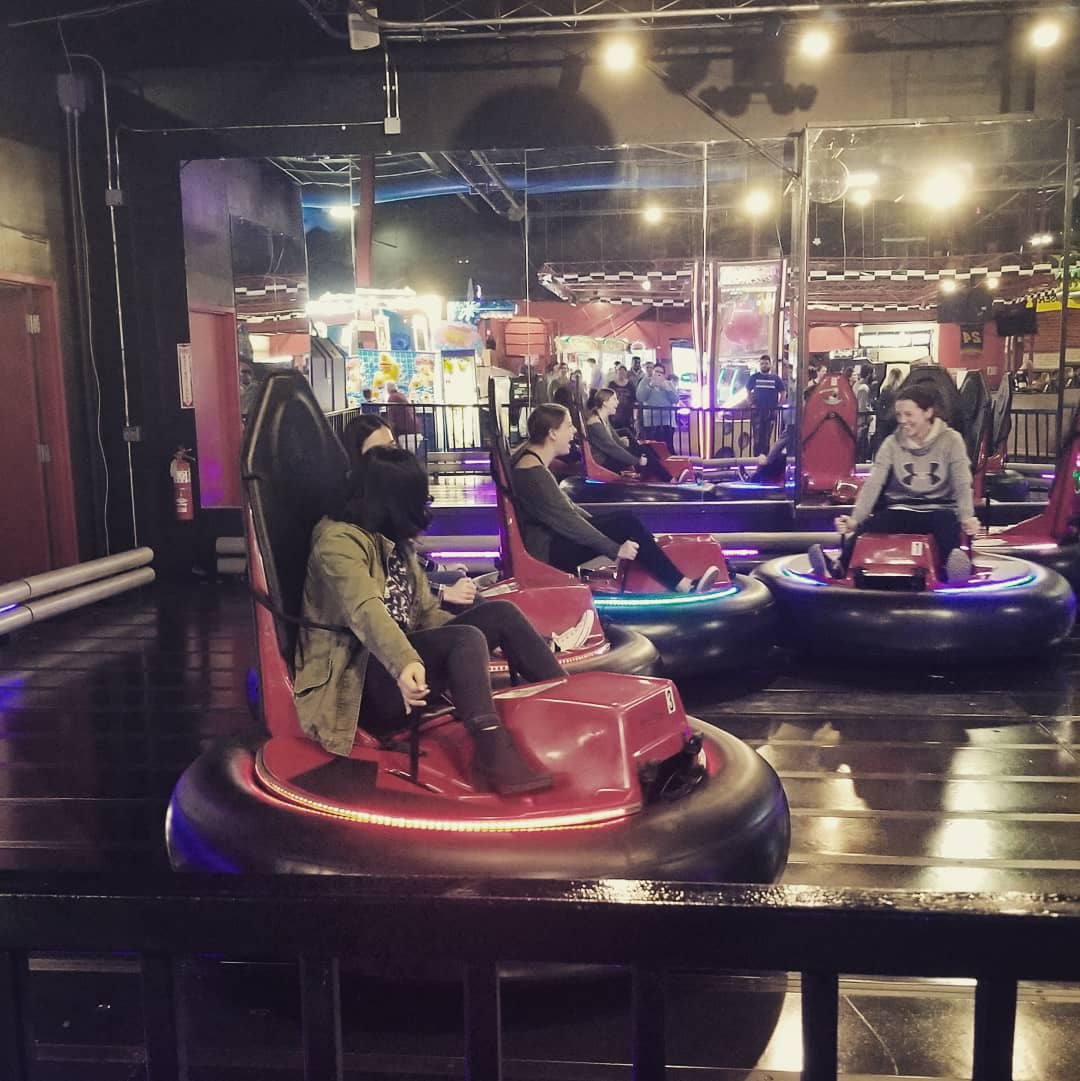 GVPhiSigmaPi's tweet image. Laser tag, bumper cars, and go-karts, oh my! We had a wonderful day of retreat at Craig&apos;s Cruisers! We love some brotherly bonding 💜💛 #fellowship #phisigmapi