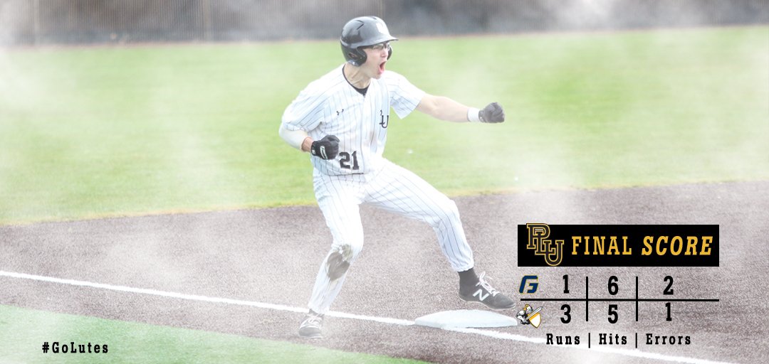 PLU Athletics on Twitter "⚾️LUTES WIN! ⚾️ Baseball coming in hot to