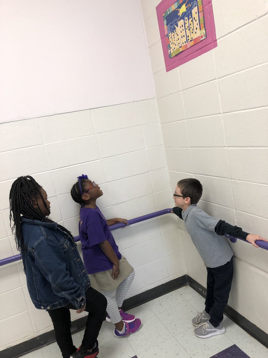 R_Tuck's tweet photo. Multi-Age second graders shared their “Tar Beach” art pieces along with their knowledge of Faith Ringgold to Dunbar first graders. I ❤️ watching them switch into “presentation mode” to show what they know! #multiagerocks #DunbarTigerPride https://t.co/fD8C37ecgd