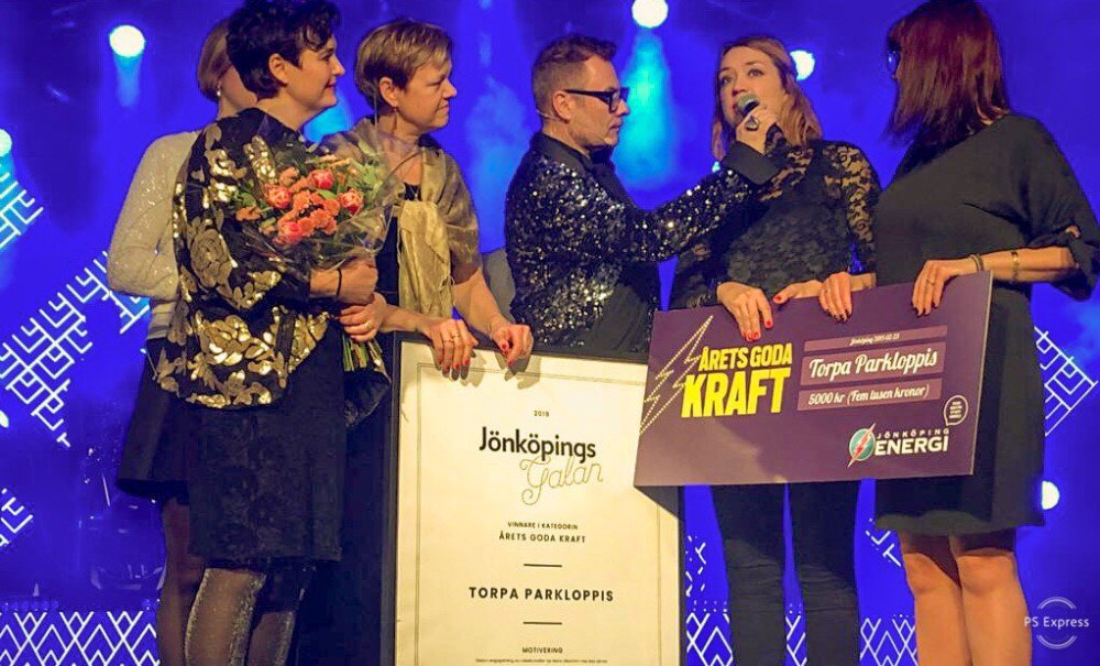 Torpa Parkloppis är vinnare av Årets goda kraft #jkpg #åretsgodakraft #jonkopingsgalan mynewsdesk.com/se/jonkopingen…
