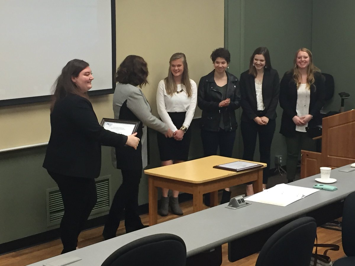 comm_au's tweet photo. Anderson University celebrated receiving the charter for its new chapter of the Public Relations Society of America on Feb. 22. @SCPRSA President Kim Keelor-Parker was on hand to share. #TrueToAU #AndersonPRSSA #SCPRSA #AndersonUnivSC https://t.co/bm5eClQel4