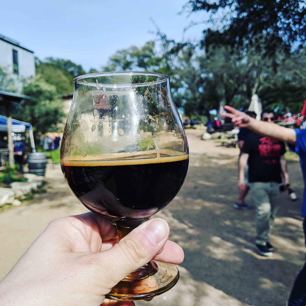 BillTuckerTSP's tweet image. Beautiful Saturday, @jesterkingbeer Funk Metal, random dude throwing up peace signs. My idea of a wonderful weekend! #atxweekend #craftbeer #drinklocal
