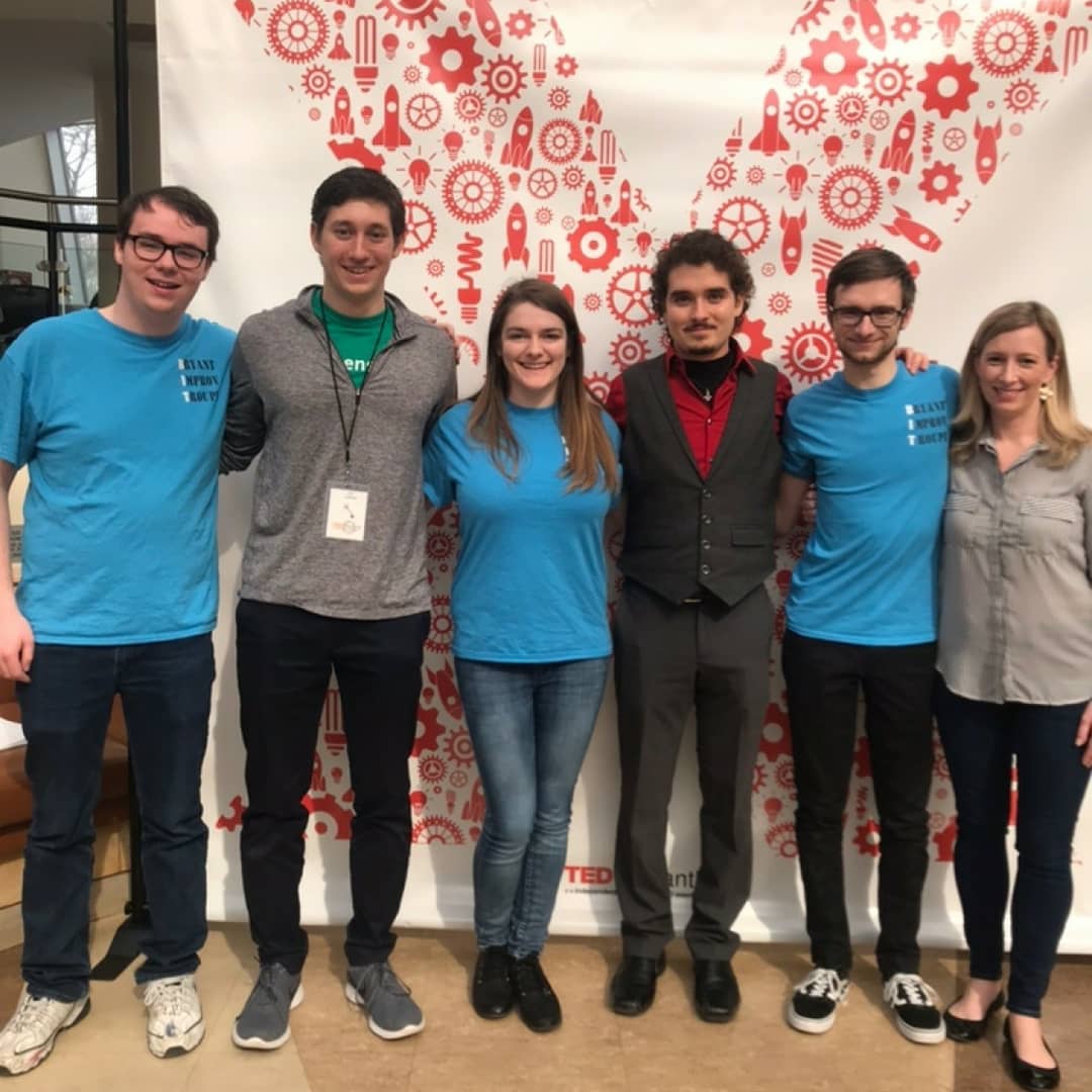 The Bryant Improv Troupe would like to thank <a href="/TEDxBryantU/">TEDxBryantU</a> for letting us perform! We not only had a blast showcasing our craft, but also hearing all of the insights from everyone who spoke. #TEDxBryantU2019 #Keys2theFuture