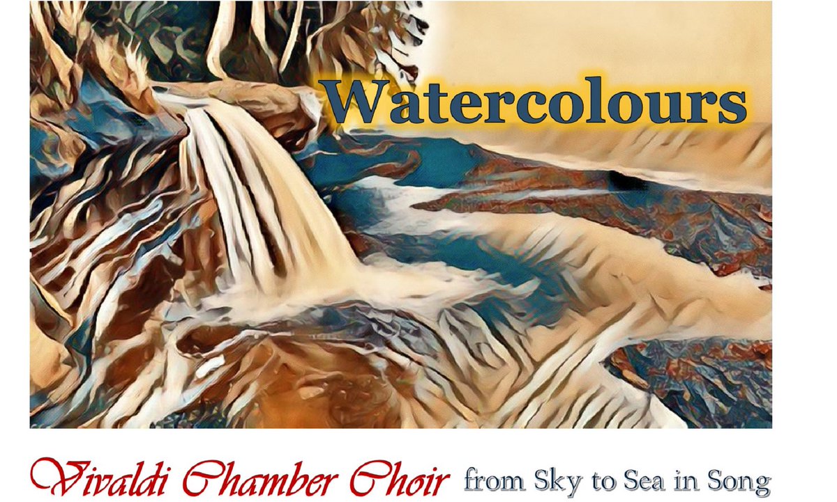 Coming up March 9 "Watercolours" - Bid goodbye to any dreary winter thoughts with this lovely presentation. The choir celebrates the inspirations offered by our Country's (with one kilted &amp; besporraned exception!) skies, mountains, rivers, lakes and seas: ow.ly/rPox30nOrcm