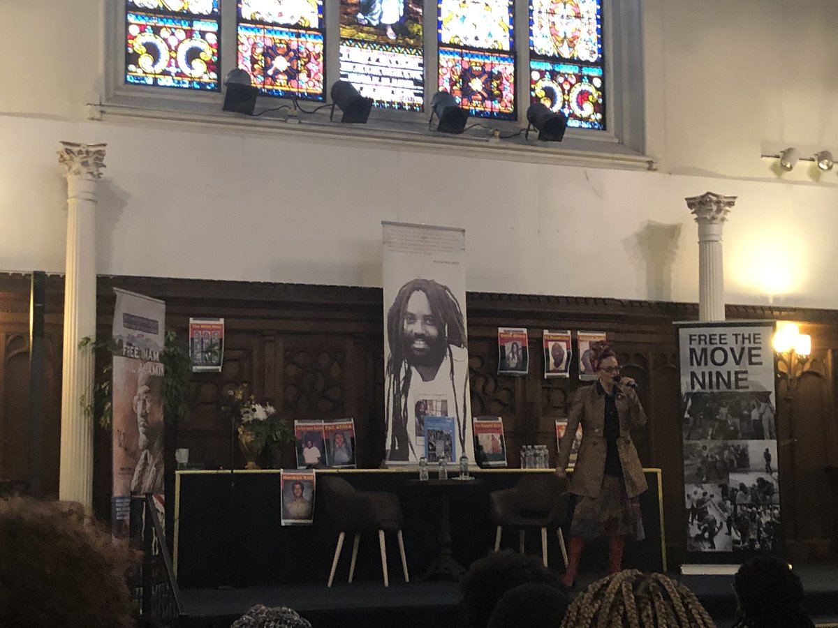 Amazing event today celebrating the 50th Anniversary of The Last Poets! Thank you!!!! @UncleBobbies @urucker @PoetSanchez @TheLastPoetsNYC #BlackHistoryMonth #PoetActivist #FreeMumia #FreeAllPoliticalPrisoners 🙏🏾❤️✊🏽