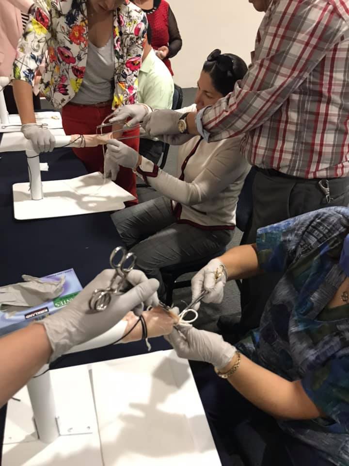 INPer_mx's tweet photo. El Dr. Norberto Reyes y el Dr. Mario Rodríguez Bosch del @INPer_mx participaron en el Taller de #Cerclaje #Cervical en #Simuladores en el marco del 20 Curso de Actualización en #Ginecología y #Obstetricia en Querétaro https://t.co/6NPeUDYfDj https://t.co/yJ2A7rgSSK