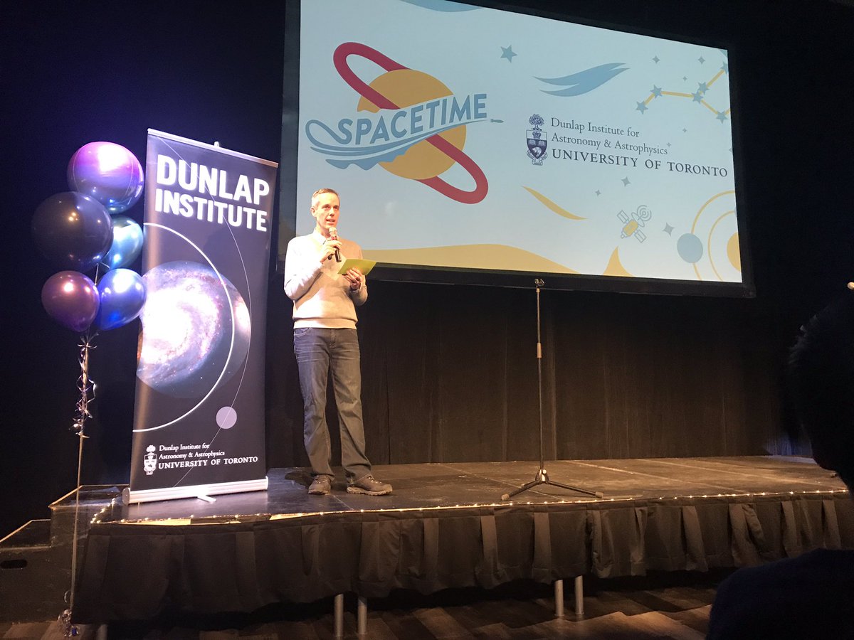 NebulousNikki's tweet photo. Was thrilled to have participated in @DunlapInstitute’s #spacetimeTO event tonight! And loved the talks by @IBJIYONGI (aka Dr. Chanda Prescod-Weinstein) and Dr. Louise Edwards! Space is cool. https://t.co/zLXG6hhudv