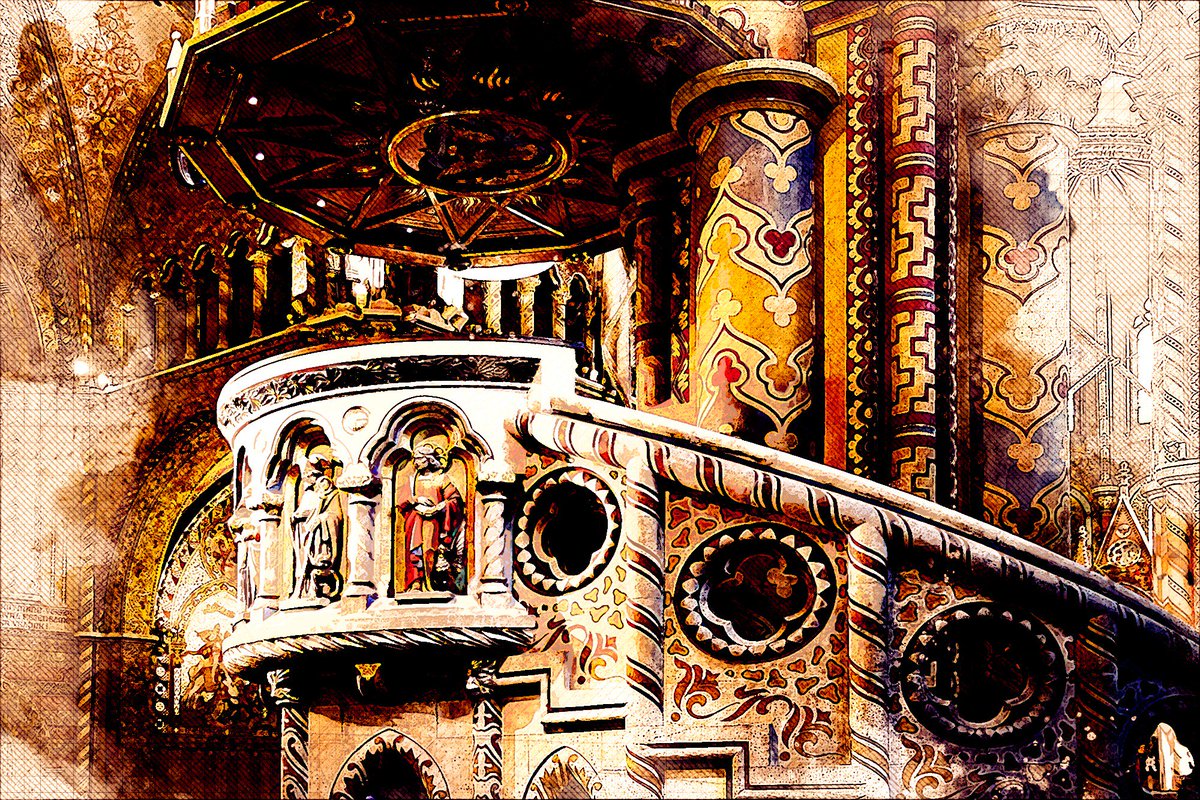 walkinbp's tweet photo. https://t.co/BoC35VLxHx - The Pulpit in Matthias Church - photo: FLICKR / Arthur T. LaBar - #walkinbp #takeatour #budapest #hungary #travel #holytrinitysquare #matthiaschurch #buildings #history #historicalplaces #beautifulbudapest #architecturelovers #outdoorsculpture https://t.co/gjVkDtZYhP
