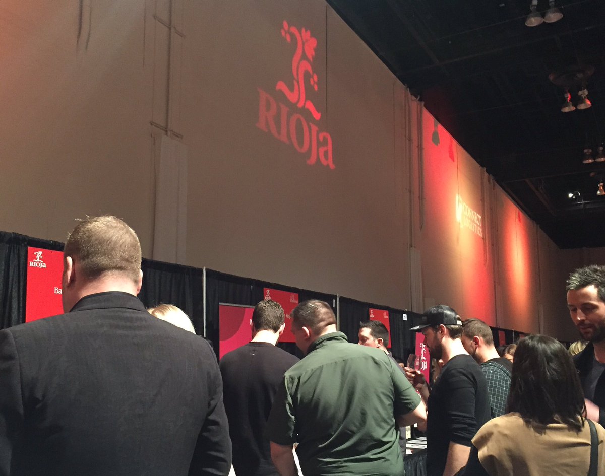 It’s our final night <a href="/Winefest/">Winefest</a> #yyc celebrating the wines of #Rioja with the wines of @CVNE. Incredible! #winefest2019 @riojawine_ca