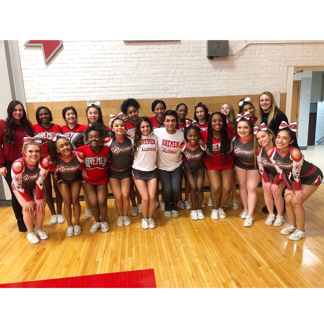 BremenHS_Cheer's tweet photo. Congratulations to Lainey and Steve on an amazing high school cheerleading career! They are now Bremen Varsity Cheerleading ALUMNI! 

Thank you for the years of hard work, dedication, loyalty and laughs! The world is yours ❤️ and we can’t do see what the future holds for you https://t.co/PGBEVSIzMn