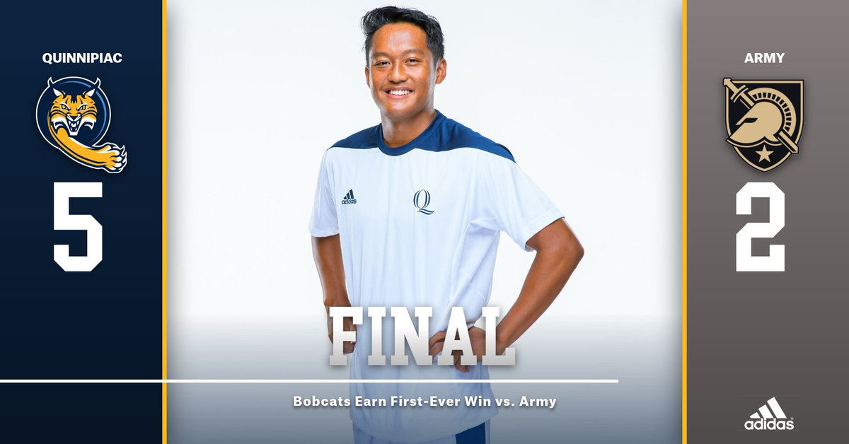 QU_MTEN's tweet photo. Cachapero clinches the win in No. 5 singles, and for the first time in program history the Bobcats beat Army! #BobcatNation https://t.co/Ied8UlAPDl