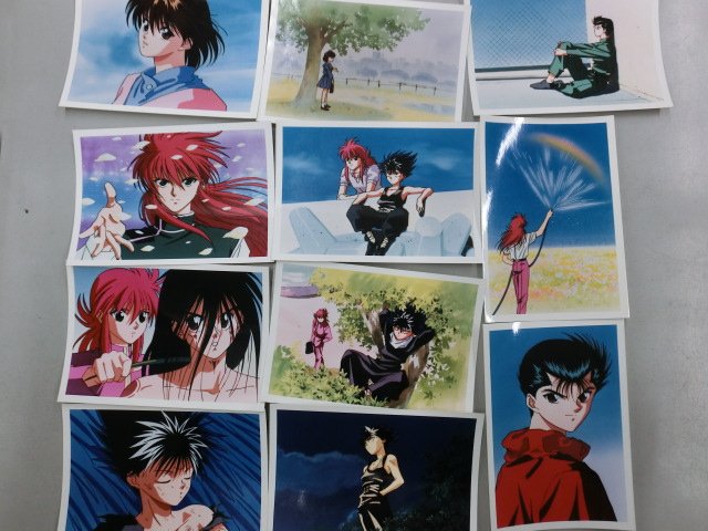 幽遊白書 生写真 25枚 VHS特典 コミック/アニメグッズ アウトレット超