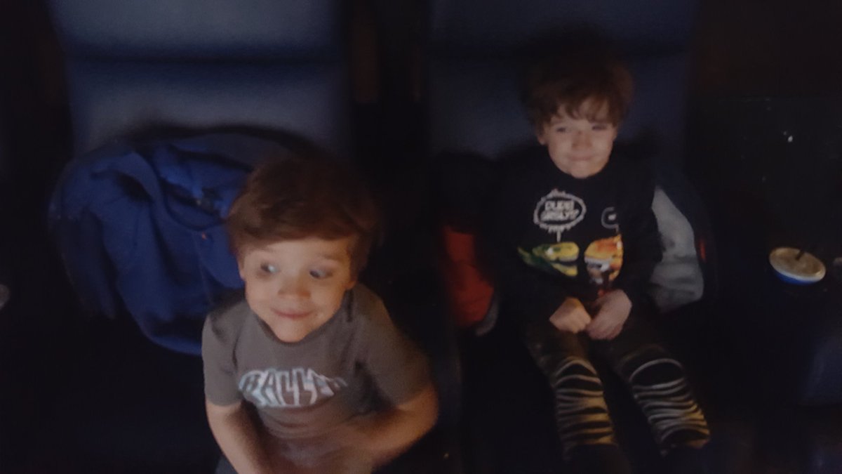 scott_corzine's tweet photo. Took Colton and Grayson to their first movie today. How to train your Dragon Hidden World. https://t.co/PWzsNp9V96