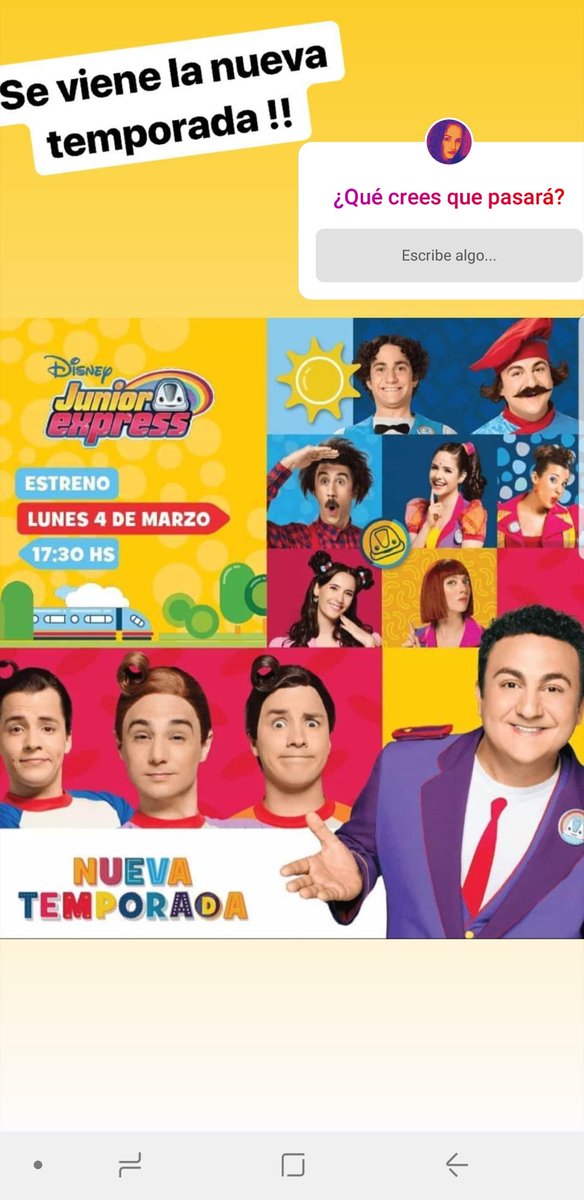 FcoJuniorExpres's tweet photo. @diegotopaok y su tripulación llegan con nueva temporada.
4 de marzo por Disney Junior https://t.co/6lYF8WBBlR