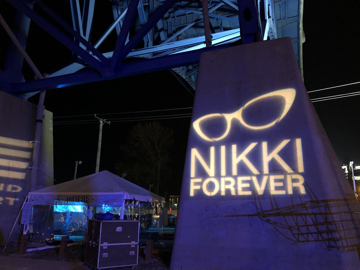 Beautiful, wise, and fiercely independent, Nikki Delamotte loved telling the stories of creatives who make Cleveland such a vibrant place—including artists, writers, makers, musicians, and small business owners. We hope you stop and take a moment to honor Nikki tonight. #Brite10