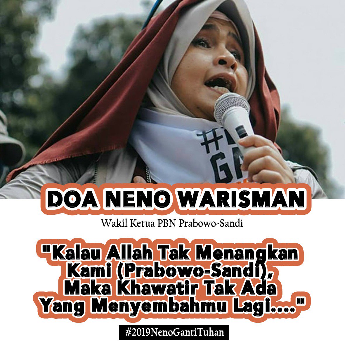 Tandanya rakus kekuasaan.. Ingin berkuasa bukan melayani Masyarat.
#2019NenoGantiTuhan