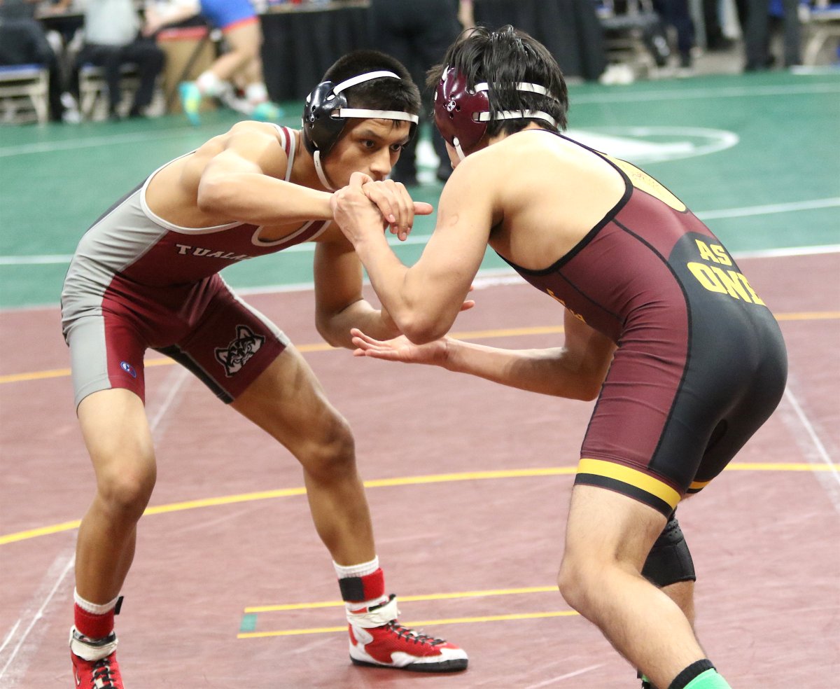 BroodSports's tweet image. Tualatin senior Sami Victoriano takes sixth place in the 126-pound weight class at the Class 6A state wrestling tournament. #opreps